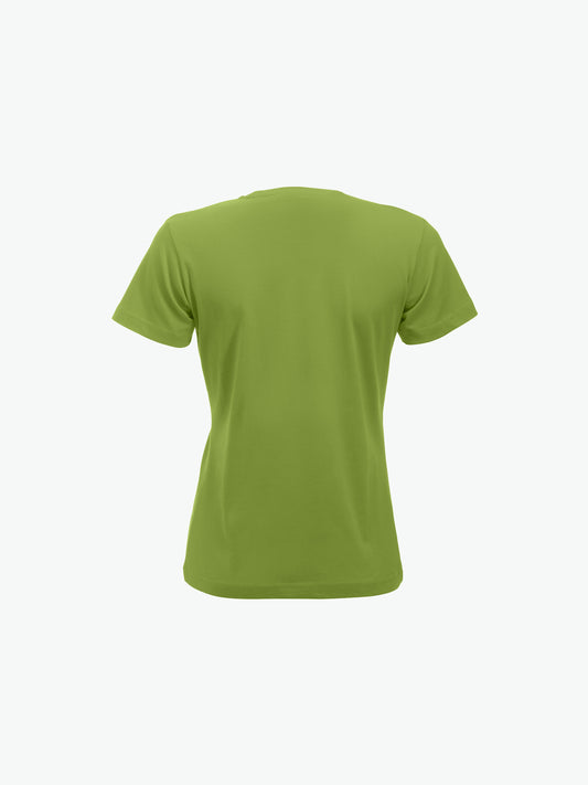Clique New Classic-T Women - Lichtgroen T-Shirt Dames Clique