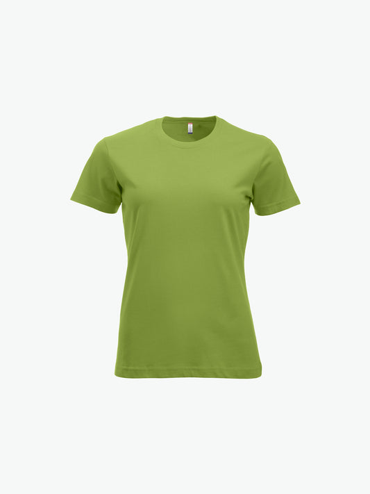 Clique New Classic-T Women - Lichtgroen T-Shirt Dames Clique XS