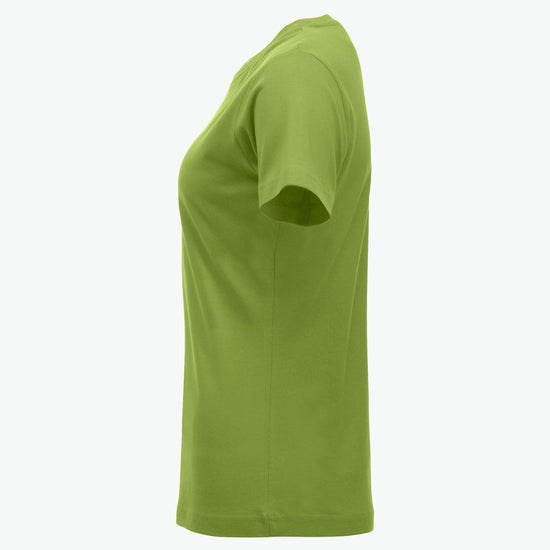 Clique New Classic-T Women - Lichtgroen T-Shirt Dames Clique