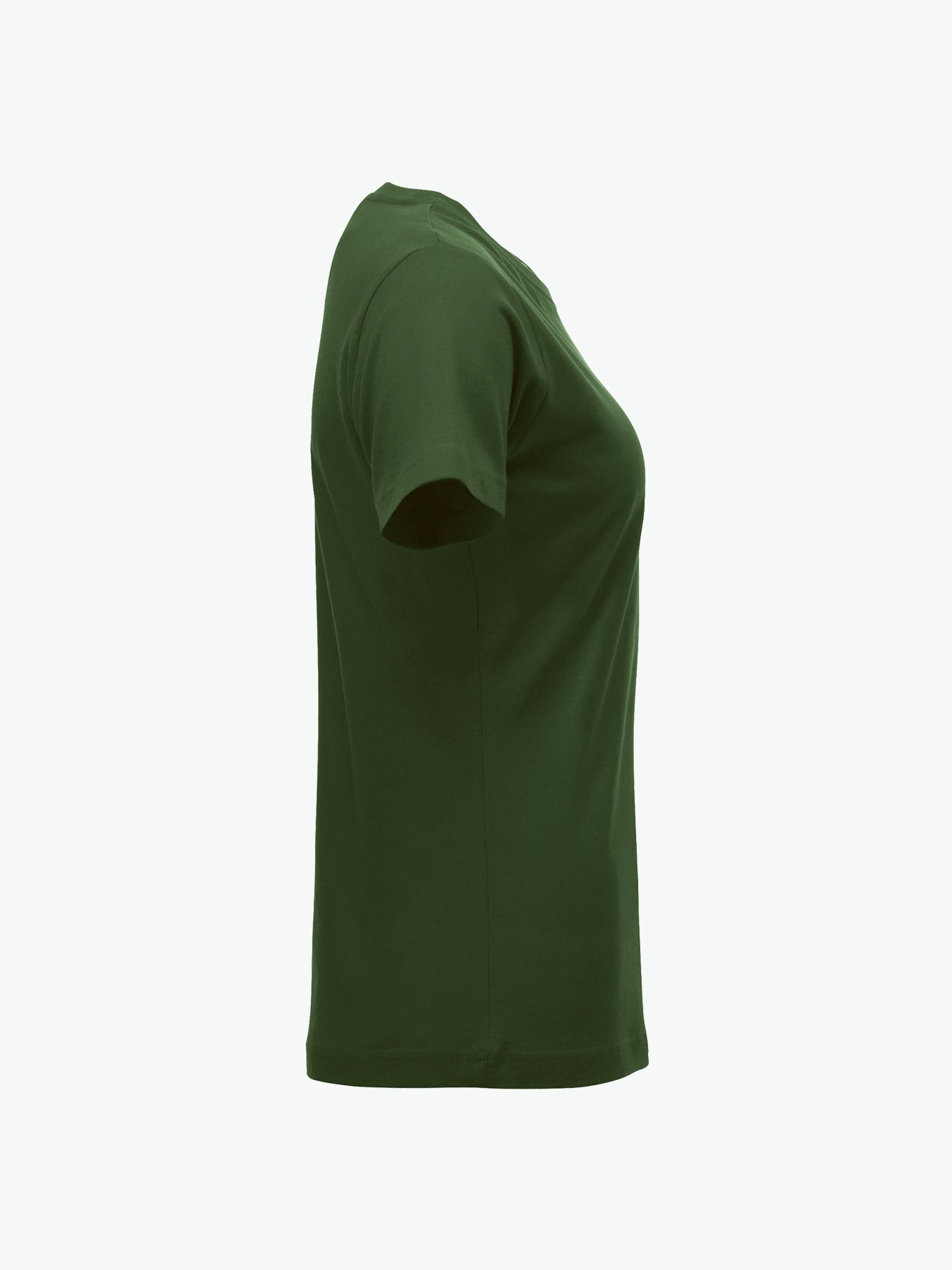 Clique New Classic-T Women - Flessengroen T-Shirt Dames Clique