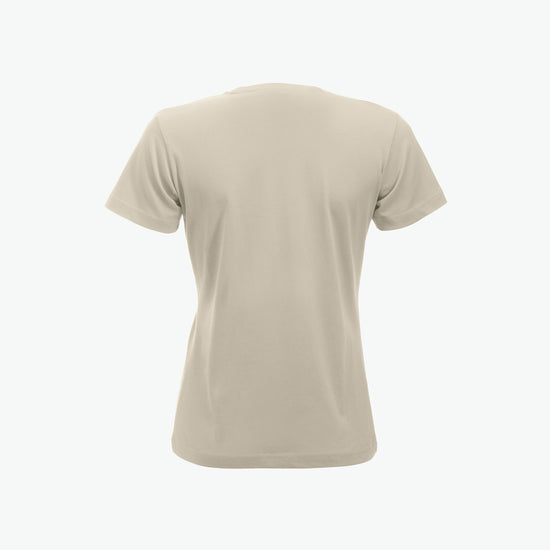 Clique New Classic-T Women - Licht Khaki T-Shirt Dames Clique