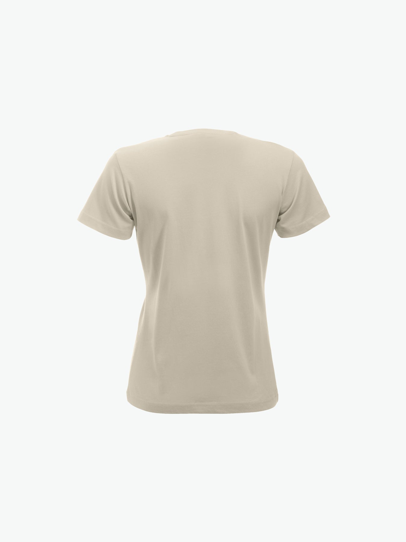 Clique New Classic-T Women - Licht Khaki T-Shirt Dames Clique