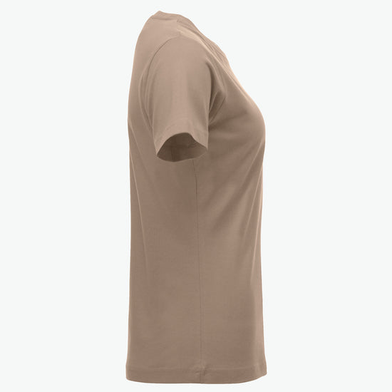 Clique New Classic-T Women - Caffe Latte T-Shirt Dames Clique
