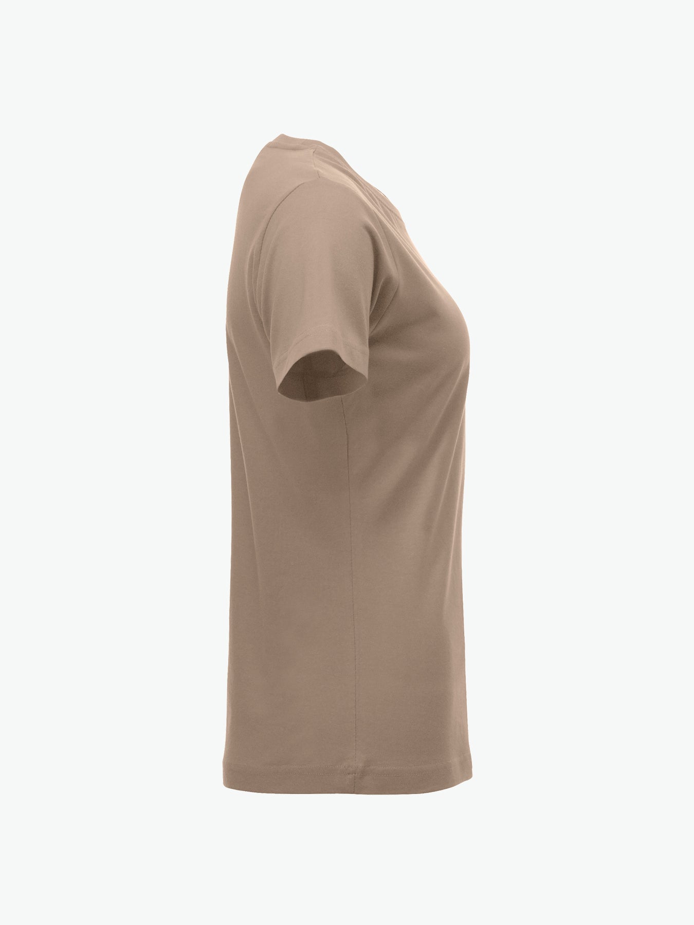 Clique New Classic-T Women - Caffe Latte T-Shirt Dames Clique