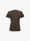Clique New Classic-T Women - Dark Mocca T-Shirt Dames Clique