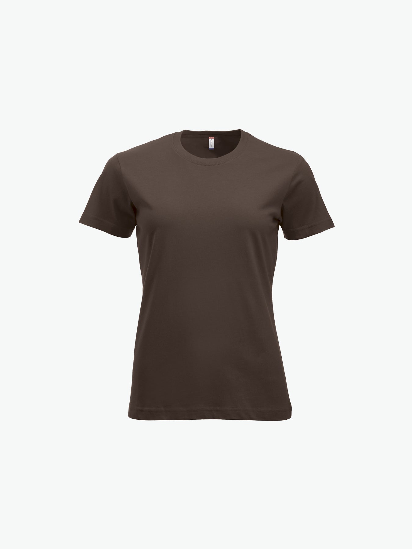 Clique New Classic-T Women - Dark Mocca T-Shirt Dames Clique XS