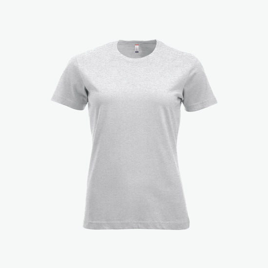 Clique New Classic-T Women - Ash T-Shirt Dames Clique XS