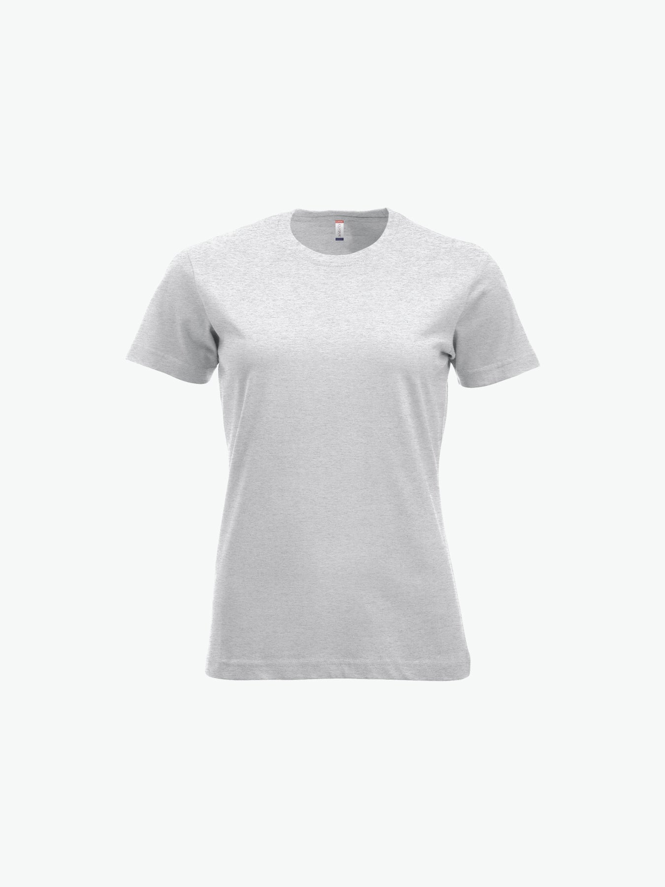 Clique New Classic-T Women - Ash T-Shirt Dames Clique XS