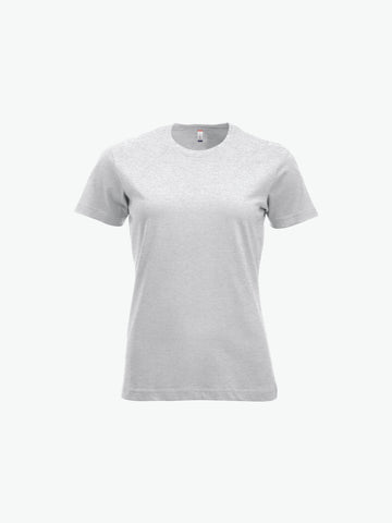 Clique New Classic-T Women - Ash T-Shirt Dames Clique XS