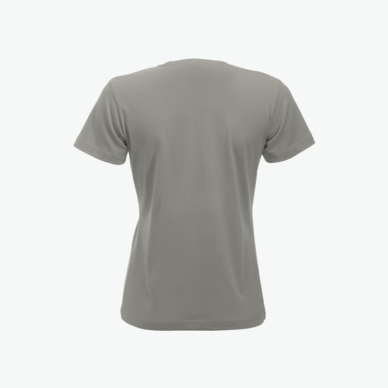 Clique New Classic-T Women - Zilvergrijs T-Shirt Dames Clique