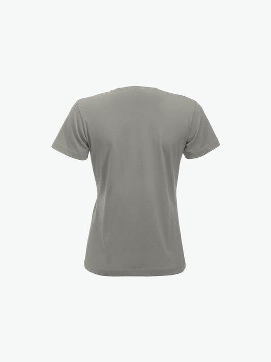Clique New Classic-T Women - Zilvergrijs T-Shirt Dames Clique