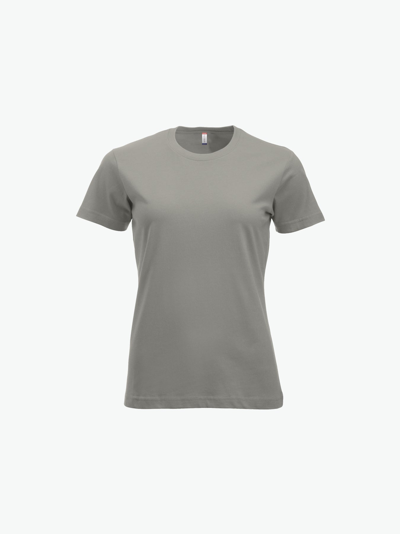 Clique New Classic-T Women - Zilvergrijs T-Shirt Dames Clique XS