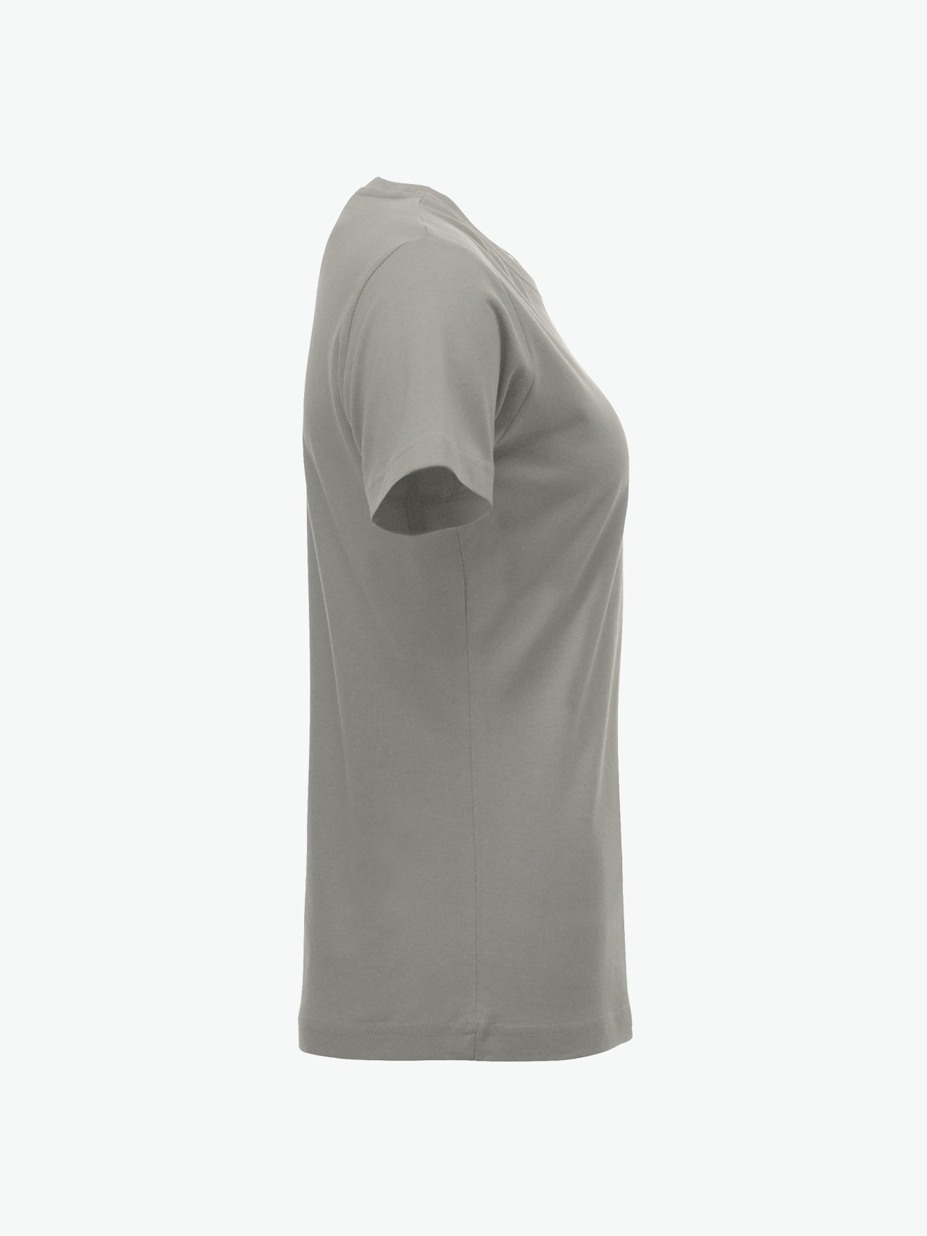 Clique New Classic-T Women - Zilvergrijs T-Shirt Dames Clique