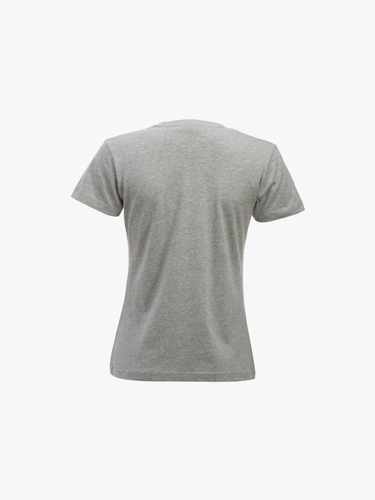 Clique New Classic-T Women - Grijsmelange T-Shirt Dames Clique