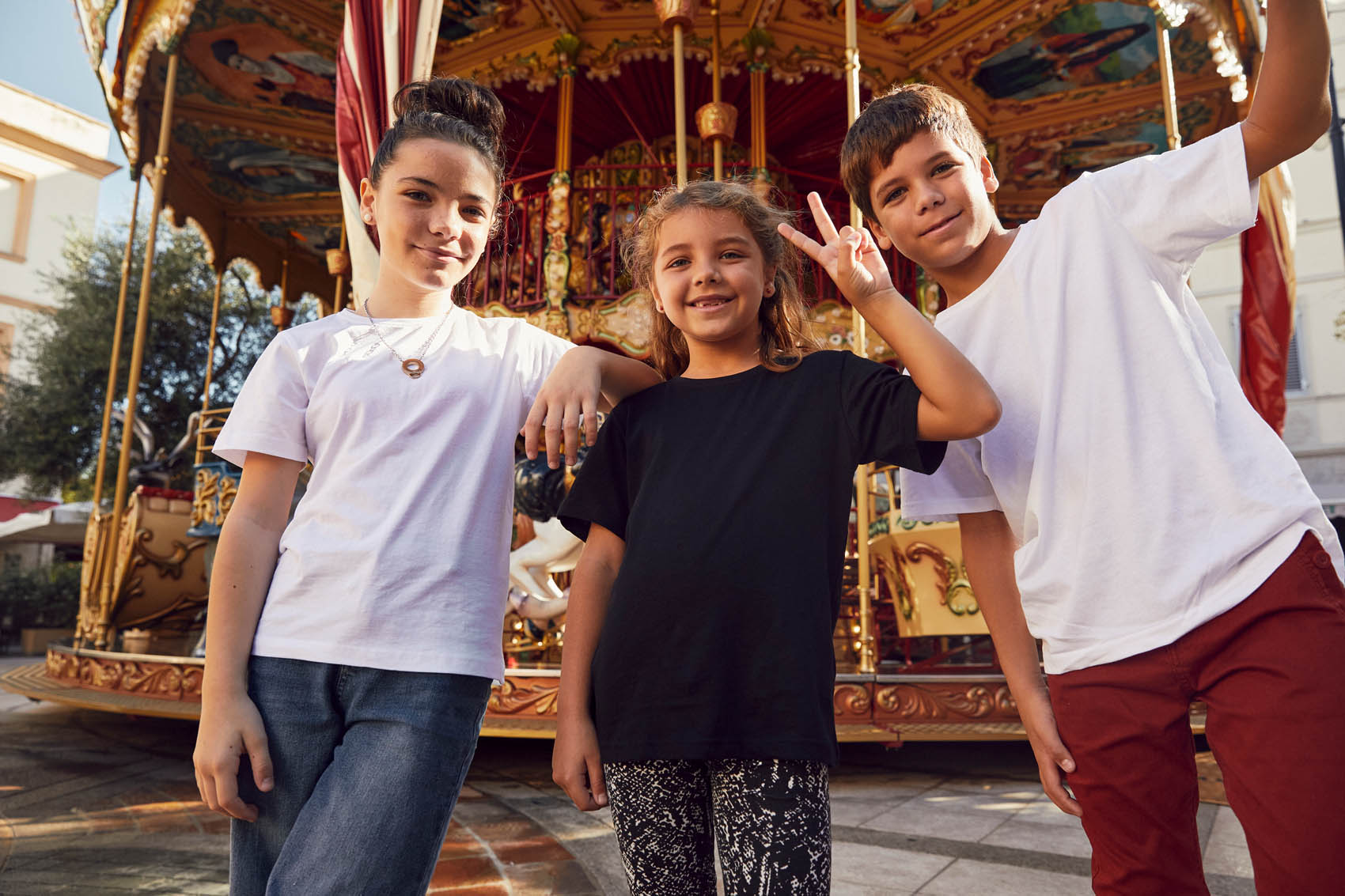 Clique Classic OC-T Junior - Wit T-Shirt Junior Clique
