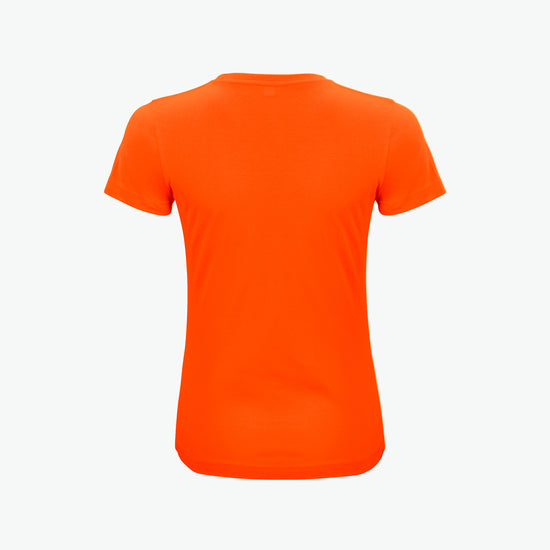 Clique Classic OC-T Women - Oranje T-Shirt Dames Clique