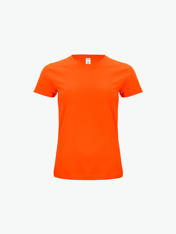 Clique Classic OC-T Women - Oranje T-Shirt Dames Clique XS