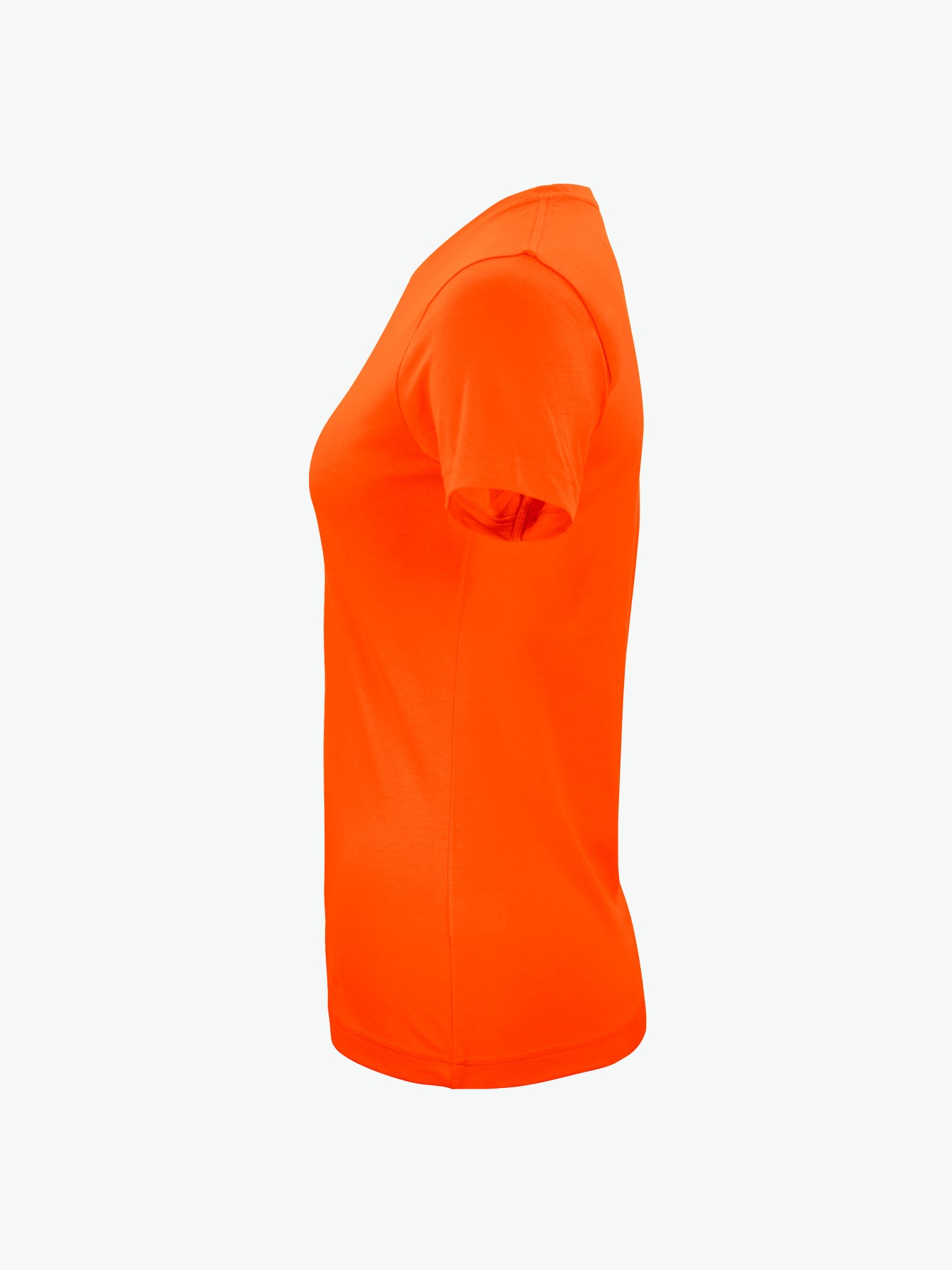 Clique Classic OC-T Women - Oranje T-Shirt Dames Clique