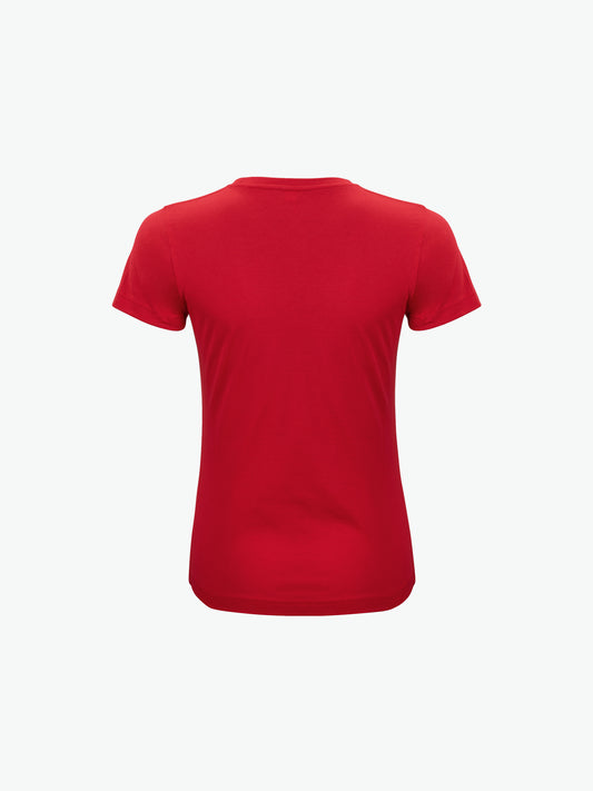Clique Classic OC-T Women - Rood T-Shirt Dames Clique