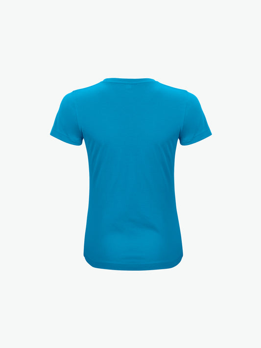 Clique Classic OC-T Women - Turquoise T-Shirt Dames Clique