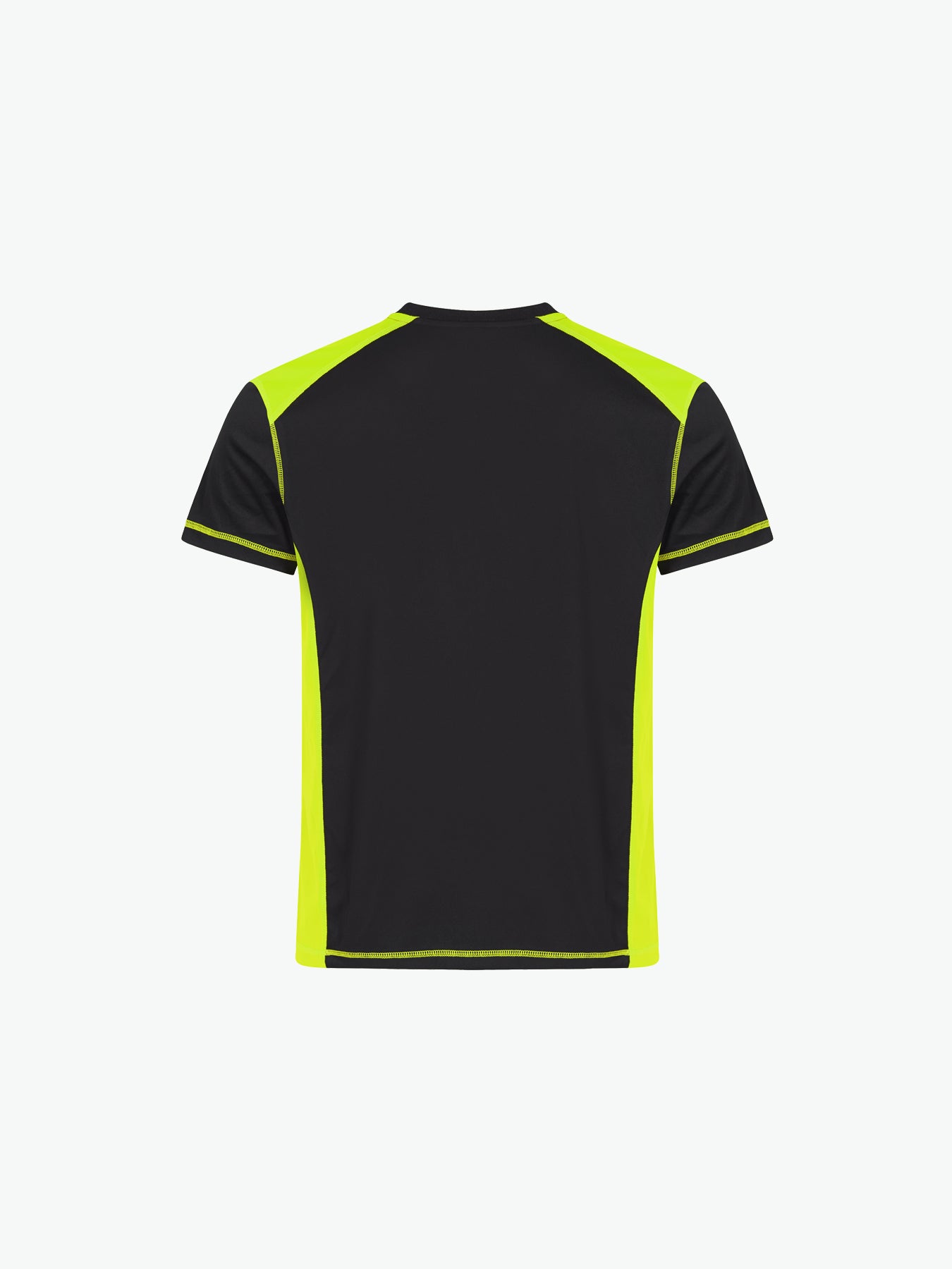 Clique Ambition-T - Signaalgeel T-Shirt Clique