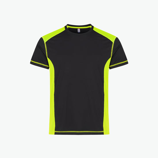 Clique Ambition-T - Signaalgeel T-Shirt Clique XS