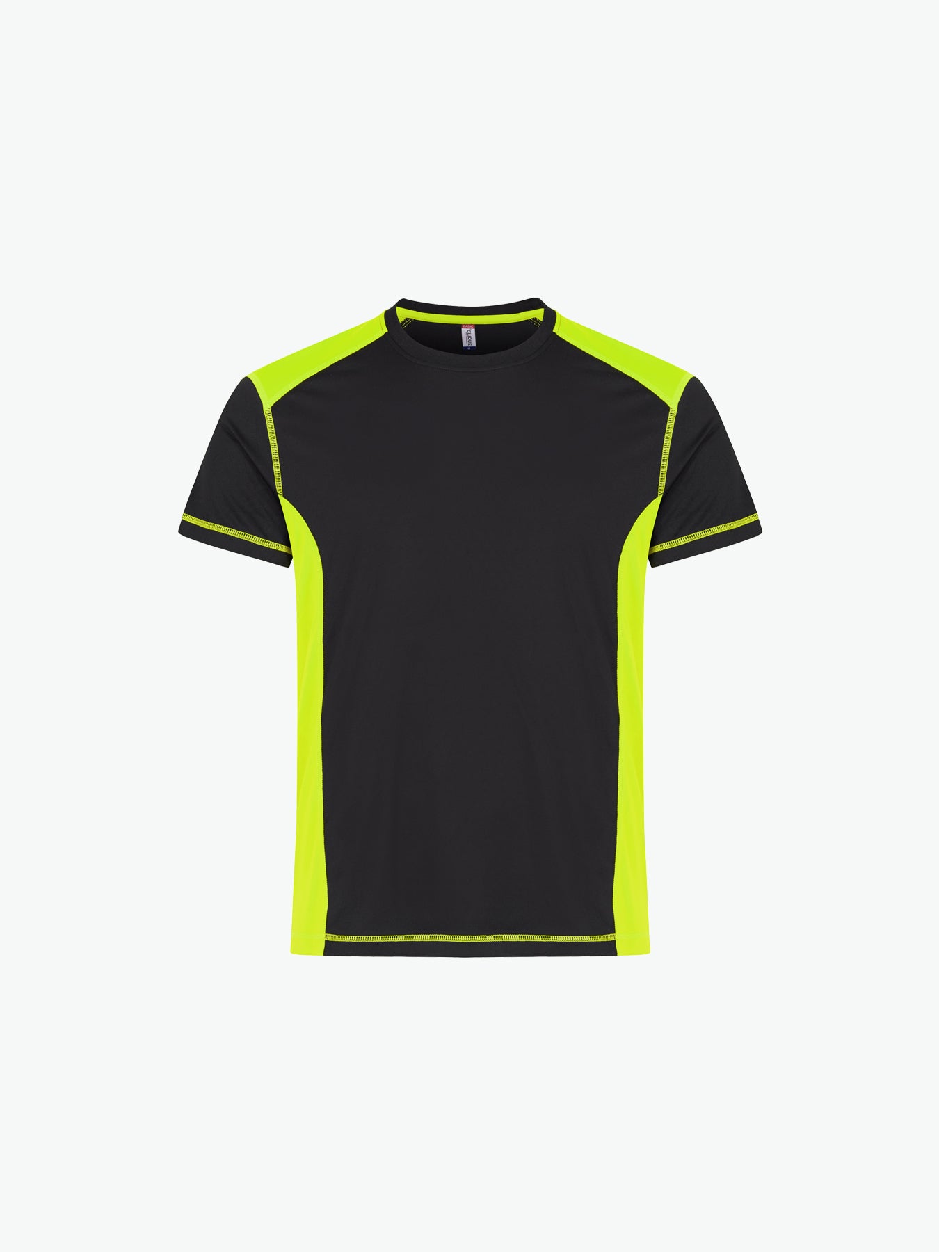 Clique Ambition-T - Signaalgeel T-Shirt Clique XS