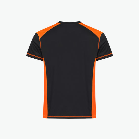 Clique Ambition-T - Signaaloranje T-Shirt Clique