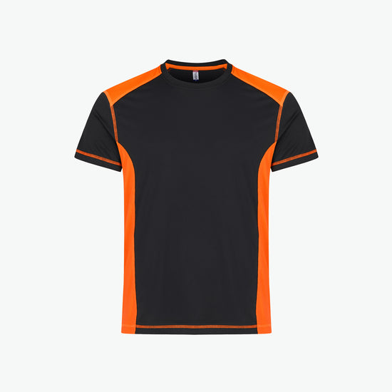 Clique Ambition-T - Signaaloranje T-Shirt Clique XS