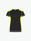 Clique Ambition-T Women - Signaalgeel T-Shirt Dames Clique XS