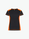 Clique Ambition-T Women - Signaaloranje T-Shirt Dames Clique XS