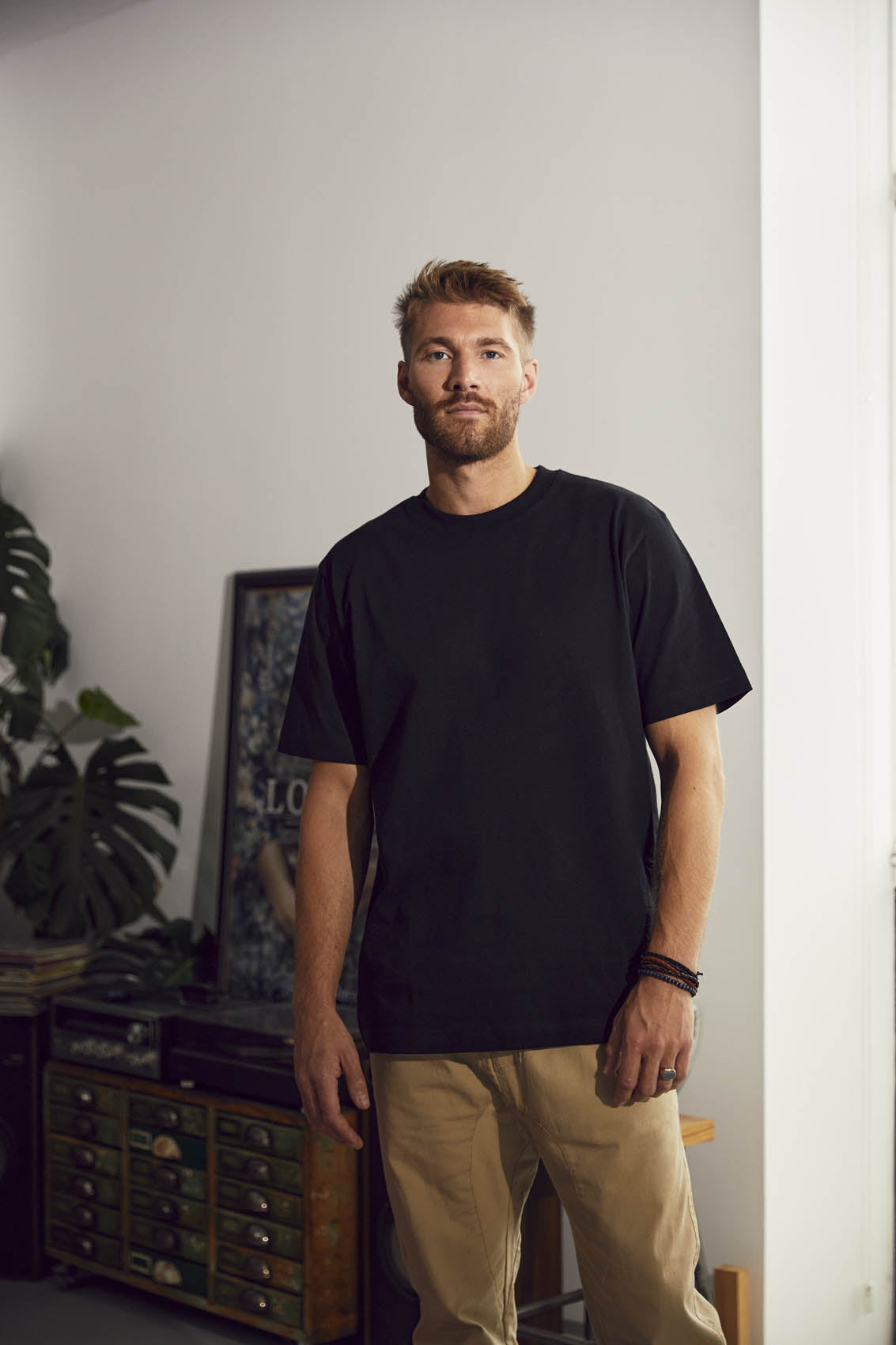 Clique Over-T - Zwart T-Shirt Clique