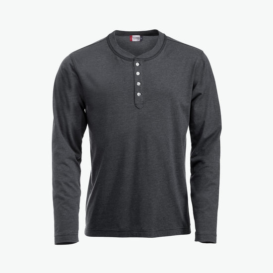 Clique Orlando - Antraciet Melange T-Shirt Clique S