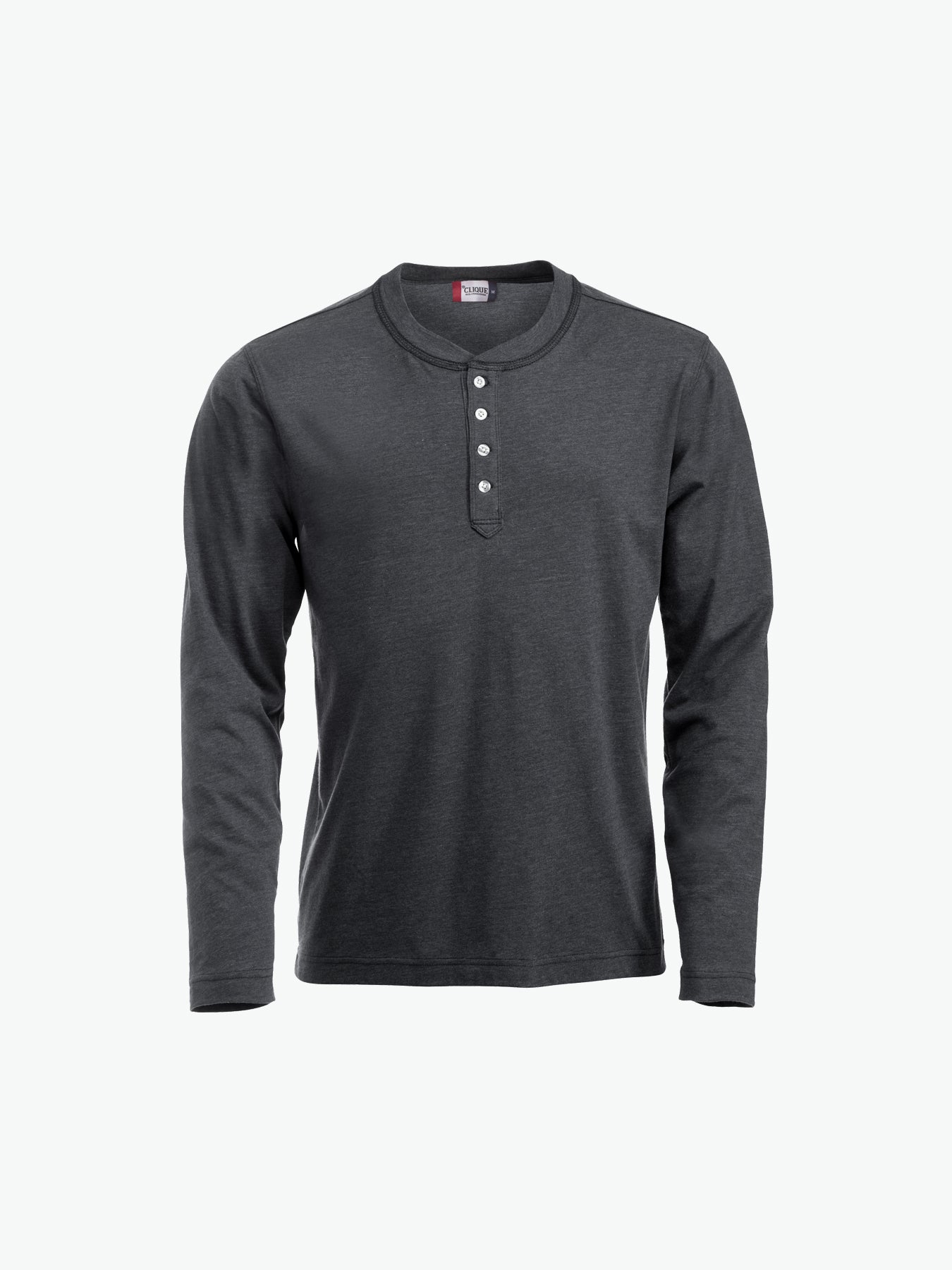 Clique Orlando - Antraciet Melange T-Shirt Clique S
