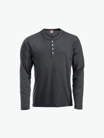 Clique Orlando - Antraciet Melange T-Shirt Clique S
