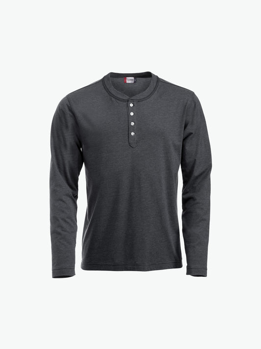 Clique Orlando - Antraciet Melange T-Shirt Clique S