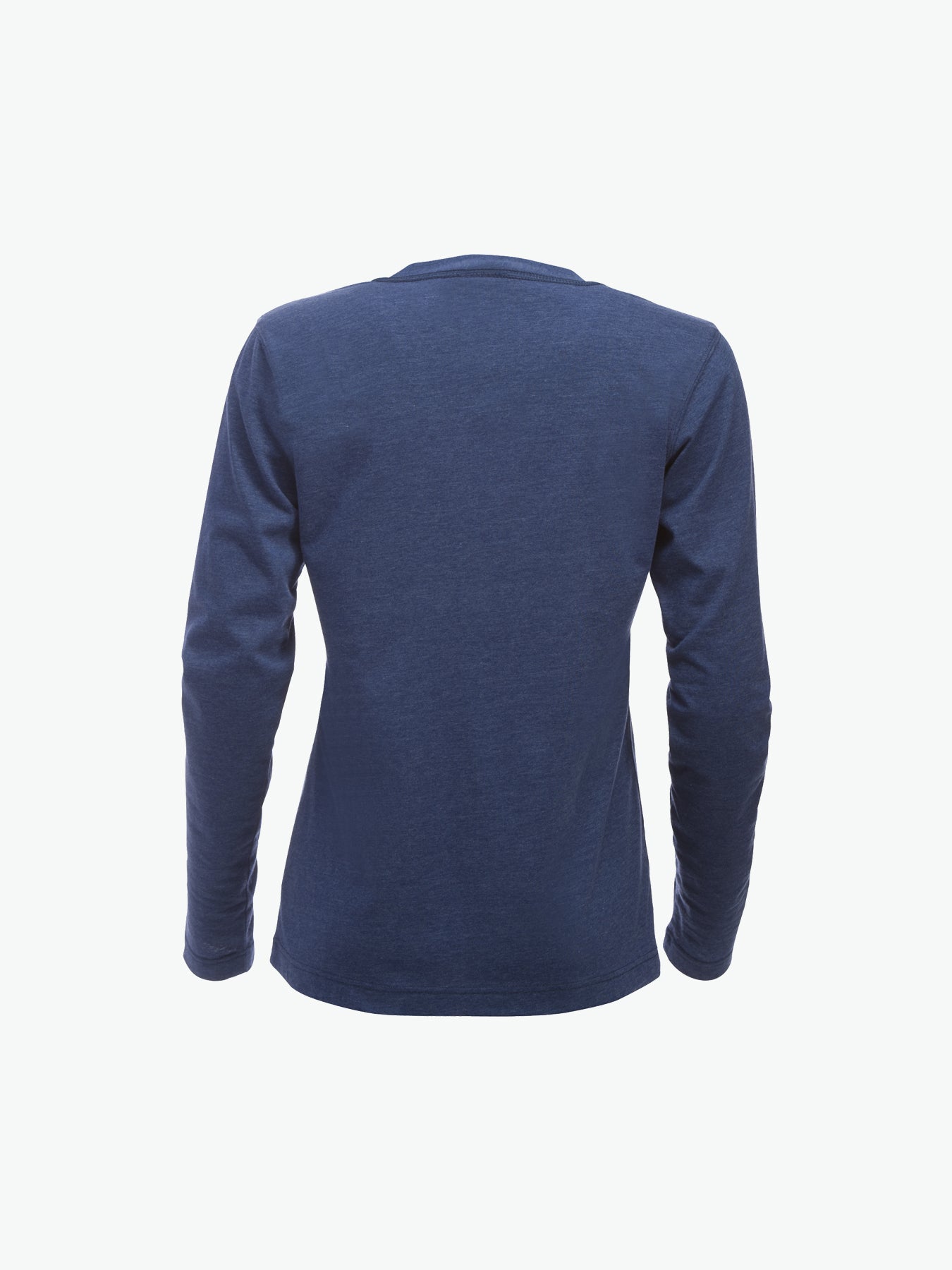 Clique Orlando - Blauwmelange T-Shirt Dames Clique