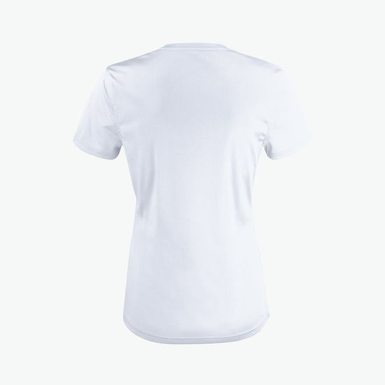 Clique Basic Active-T Women - Wit T-Shirt Dames Clique
