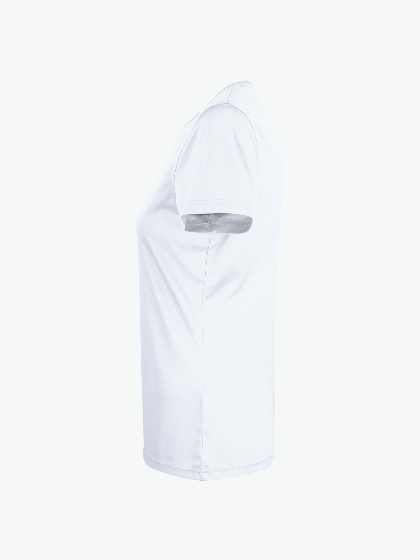 Clique Basic Active-T Women - Wit T-Shirt Dames Clique
