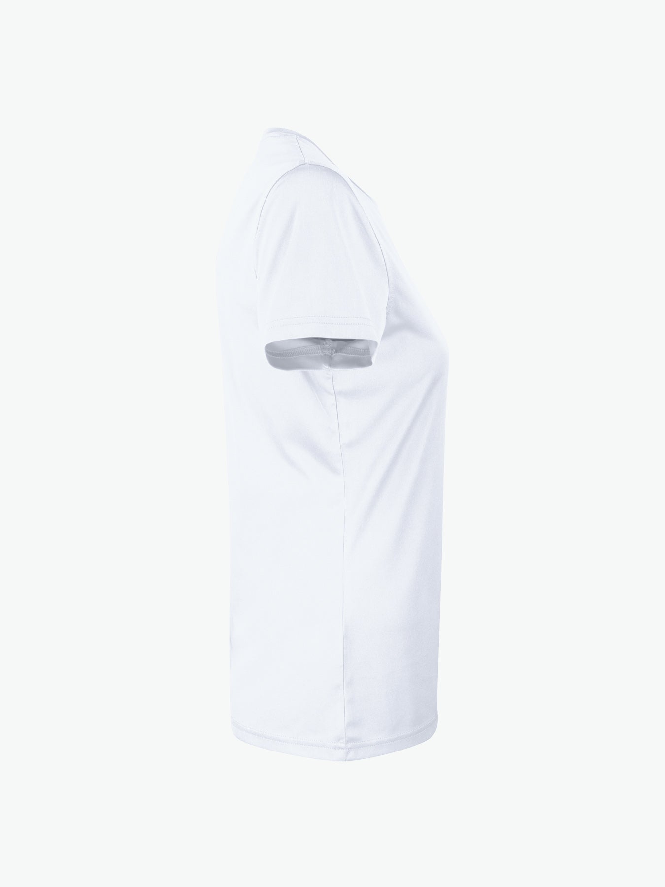 Clique Basic Active-T Women - Wit T-Shirt Dames Clique