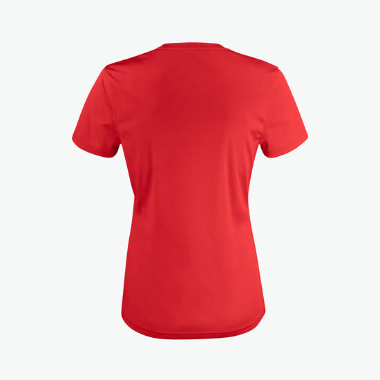 Clique Basic Active-T Women - Rood T-Shirt Dames Clique