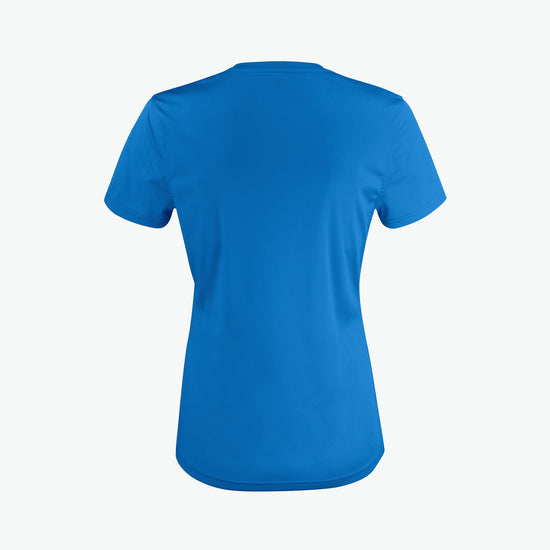 Clique Basic Active-T Women - Kobalt T-Shirt Dames Clique