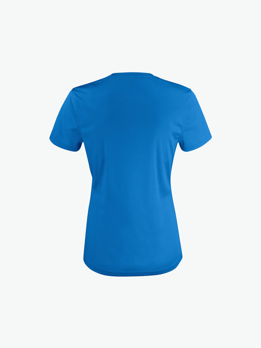 Clique Basic Active-T Women - Kobalt T-Shirt Dames Clique