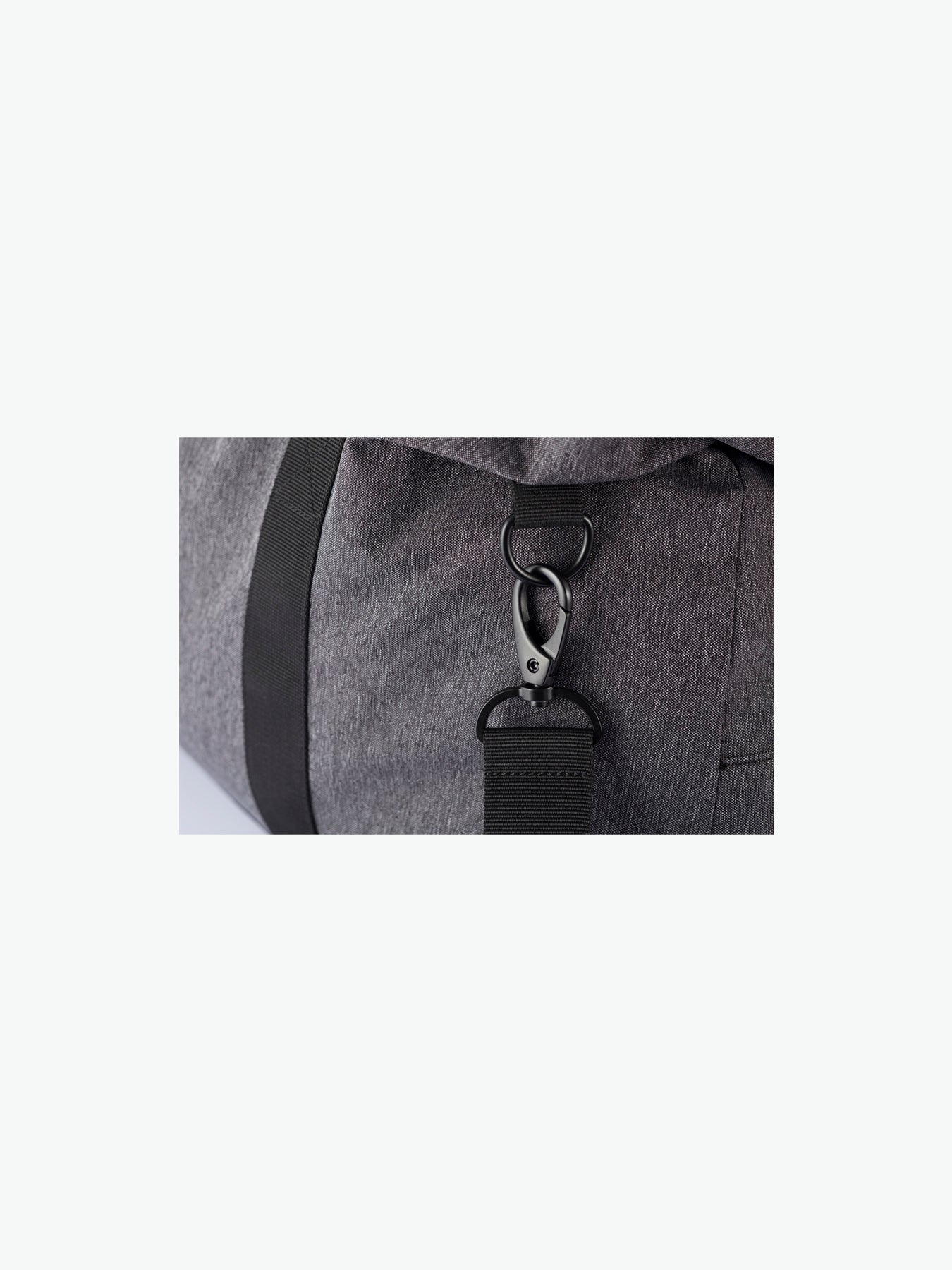 Clique Weekend duffle - Antraciet Melange Dufflebag Clique