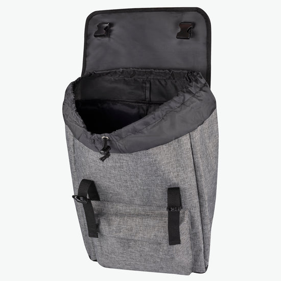 Clique Melange Backpack - Grijsmelange Rugtas Clique