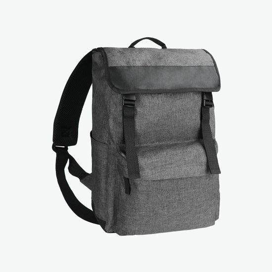 Clique Melange Backpack - Grijsmelange Rugtas Clique