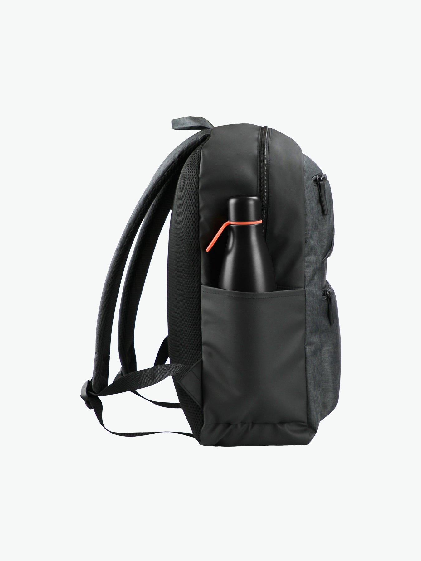 Clique Prestige Backpack - Antraciet Melange Rugtas Clique