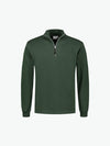 Santino Alex Zipsweater - Donker Groen Sweater Santino S