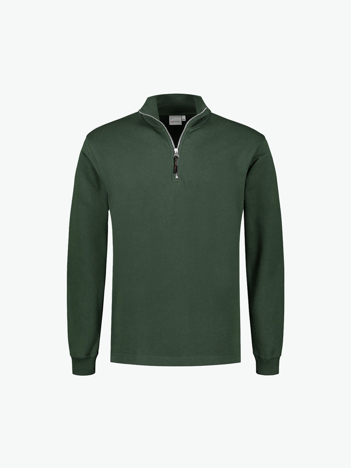 Santino Alex Zipsweater - Donker Groen Sweater Santino S