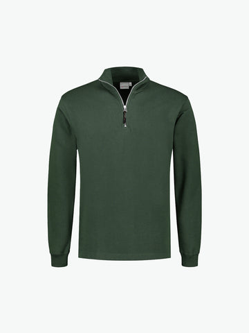 Santino Alex Zipsweater - Donker Groen Sweater Santino S
